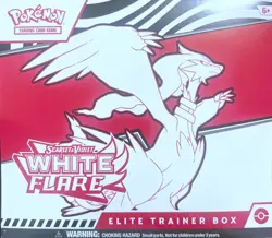 Pokemon TCG Scarlet & Violet White Flare Elite Trainer Box |BRAND NEW SEALED - Image 1