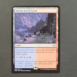 MTG - 1x Stormcarved Coast - Innistrad: Crimson Vow - NM Magic The Gathering 265 - Image 2
