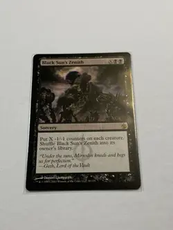 MTG - 1x Black Sun's Zenith - Mirrodin Besieged - NM Rare - Magic The Gathering - Image 3