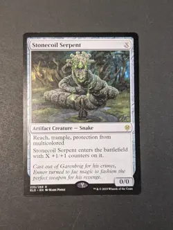 MTG -1x Stonecoil Serpent - Throne of Eldraine - NM/LP - Magic The Gathering 235 - Image 5