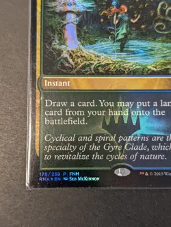 MTG - Growth Spiral - Friday Night Magic FNM - NM Foil Promo Ravnica Allegiance - Image 3
