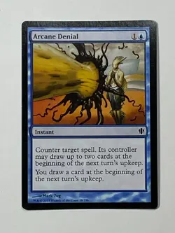 MTG - 1x Arcane Denial - Commander 2013 - NM - MTG - Magic The Gathering - #28 - Image 2