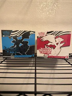 Pokemon Black Bolt / White Flare Elite Trainer Box (Set of 2) Sealed - Image 1