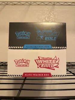 Pokemon Black Bolt / White Flare Elite Trainer Box (Set of 2) Sealed - Image 3