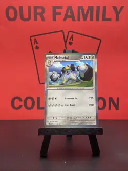 Melmetal 117/162 Temporal Forces Holo Rare Pokemon TCG 2024 NM - Image 1