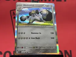 Melmetal 117/162 Temporal Forces Holo Rare Pokemon TCG 2024 NM - Image 4