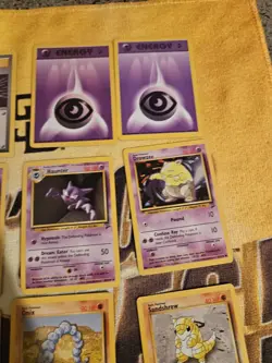 Pokemon Base Set 2 Lot Abra Kadabra Dugtrio Gastly Haunter Marowak Cubone Onix - Image 4