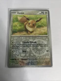 Pokemon TCG: Scarlet & Violet 151 - Reverse Holo - 133/165 - Eevee - Image 1