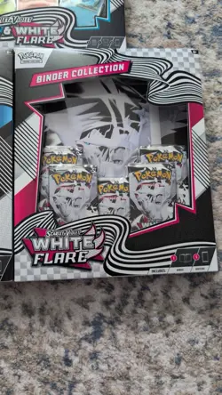 Pokemon Black Bolt and White Flare Binder Collection and Poster Collection - Image 3
