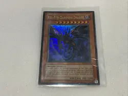 Yugioh Red-Eyes Darkness Dragon SD1-EN001 Ultra Rare lp free sh - Image 1