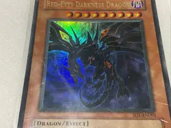Yugioh Red-Eyes Darkness Dragon SD1-EN001 Ultra Rare lp free sh - Image 2