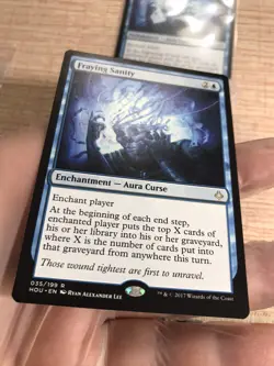 Fraying Sanity - MTG - Hour of Devastation - PACK FRESH UNPLAYED - NM/Mint - Image 1