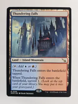 MTG - Thundering Falls - Murders at Karlov Manor NM/M Condition - Image 1