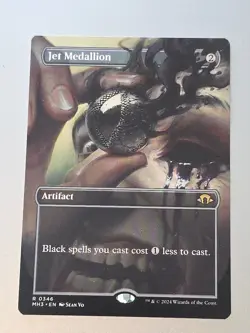 Jet Medallion (Borderless) Modern Horizons 3 Regular - Image 1