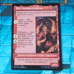 MTG Final Fantasy Clive Ifrits Dominant Non Foil M 0133 NM - Image 2
