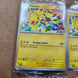 Pikachu Promo 2025 World Championships SVP EN 225 Pokemon Worlds "NEW" PROMO - Image 1