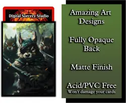 Squirrel General Card Game Sleeves - 100 Pack - Compatible with MTG and... - Image 3