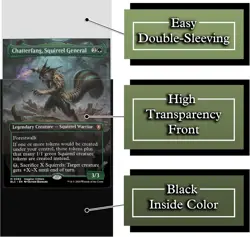 Squirrel General Card Game Sleeves - 100 Pack - Compatible with MTG and... - Image 5