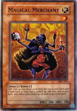 Magical Merchant MFC-079 Magician's Force YuGiOh TCG Card - Image 1