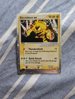 Pokemon TCG Electabuzz EX Ruby & Sapphire Holo Ultra Rare Card 97/109 - Image 1