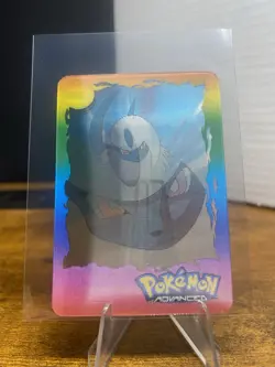 Pokemon Advanced 2004 Panini Lenticular Action Card #89 Absol - Image 1