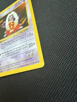 Pokemon Jynx 31/102 1st Edition Shadowless Base Set Card Unplayed Near Mint - Image 4