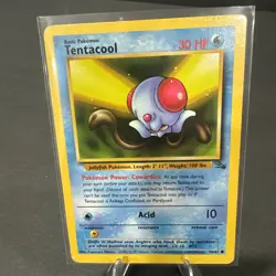 TENTACOOL - 56/62 - Fossil - Pokemon Card - MP - Image 1
