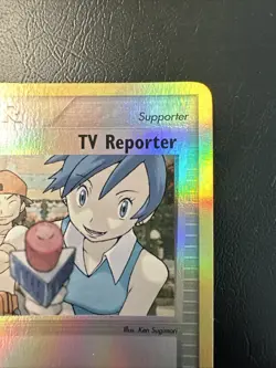 TV REPORTER 88/97 REVERSE HOLO - POKEMON TCG CARD EX DRAGON ERROR CARD NM - Image 3