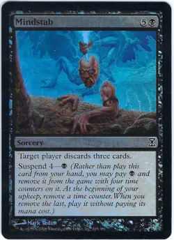 FOIL Mindstab Time Spiral Common - MTG Magic the Gathering Card - Image 1