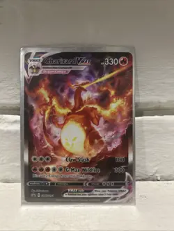 Pokemon TCG Charizard VMAX SWSH261 Sword & Shield Promo Holo Card NM Condition - Image 1