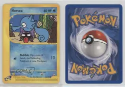 Horsea Pokemon e-Card Series Aquapolis #84 2002 17dm - Image 3