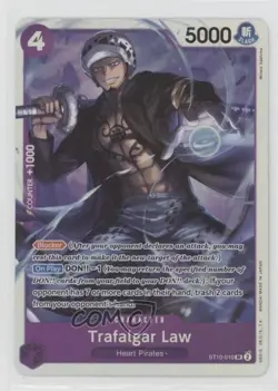 2024 One Piece Card Game: Premium PRB-01 The Best Reprint SR Trafalgar Law 1d2q - Image 1