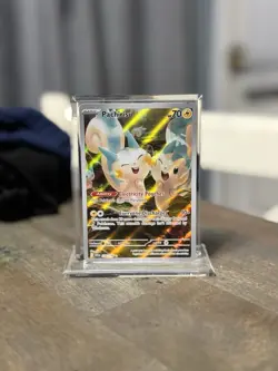 Pokemon TCG Scarlet & Violet Pachirisu 208/198 Illustration Rare Holo Card - Image 1
