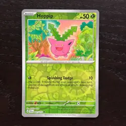 Hoppip 001/193 Pokemon Paldea Evolved SV02 Reverse Holo Common Card NM - Image 1