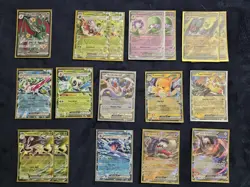 Pokemon EX Cards Scarlet And Violet 17 Card Lot - Image 1