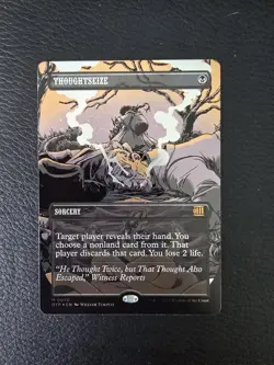 Thoughtseize (Textured Foil) Outlaws of Thunder Junction: Breaking News MTG NM - Image 1