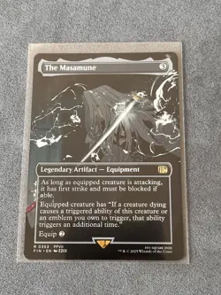 MTG - The Masamune - Borderless - Final Fantasy - FIN 0353 - Image 1