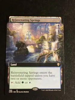 MTG - NM - Rejuvenating Springs - Extended Art - Commander Legends - Image 1