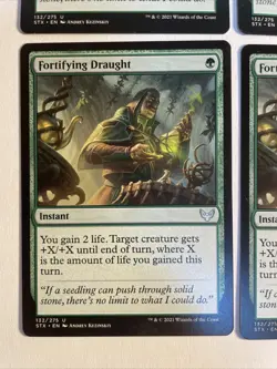 4x Mtg Strixhaven Fortifying Draught NM/M Magic The Gathering - Image 2