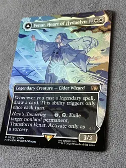 MTG - Venat, Heart Of Hydaelyn - FOIL Borderless - Final Fantasy - FIN 0329 - Image 2