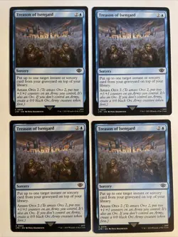 4x Mtg Lord Of The Rings Treason Of Isengard NM Magic The Gathering - Image 1
