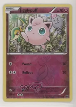 Jigglypuff Reverse Foil Pokemon XY Fates Collide #65 0w6 - Image 1