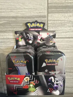 POKEMON: White Flare & Black Bolt Unova Mini Tin Display (Brand New) - Image 1