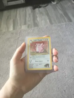 Pokemon (Holographic Erika's ClefablemIn Individual Soft & Hard Plastic Casing) - Image 2