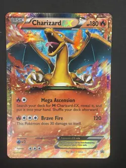 Pokemon Charizard EX XY17 XY Holo Black Star Promo (P4) - Image 1