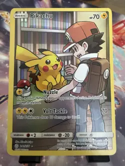 Pokemon - Pikachu (secret) - Cosmic Eclipse - 241/236 - Moderately Played - Image 1