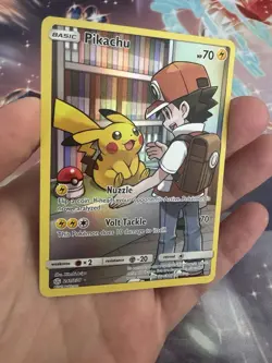 Pokemon - Pikachu (secret) - Cosmic Eclipse - 241/236 - Moderately Played - Image 3