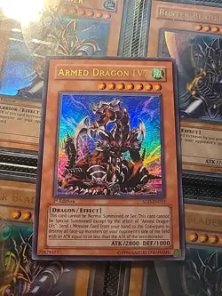 YuGiOh - Armed Dragon Lv7 - SOD-EN015 - Ultra Rare - 1st Edition - Image 1