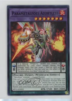 Parametalfoes Azortless 1st Ed. YuGiOh Tin of the Pharaoh's Gods 1at2 - Image 1
