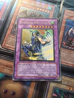 Elemental Hero Tempest EEN-EN034 1st edition Ultimate Rare Yugioh - Image 1